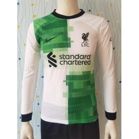 Seconda Maglia Liverpool 2023/2024 Manica Lunga